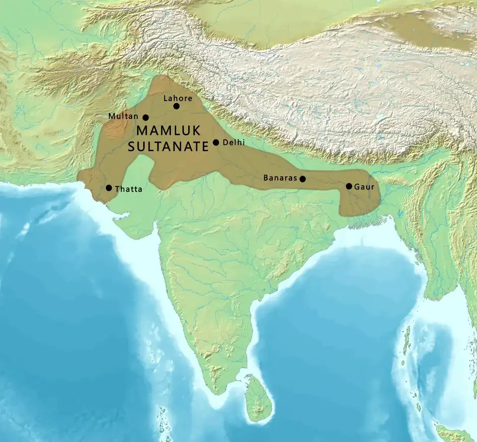 Foundation of the Slave Dynasty (Mamluk)