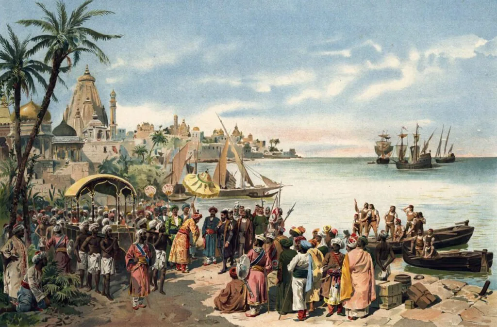 Arrival of Vasco da Gama