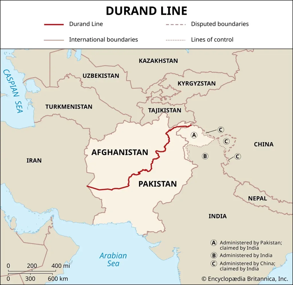 Durand Line Established