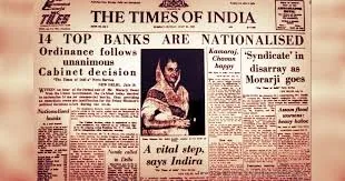Nationalization of Banks