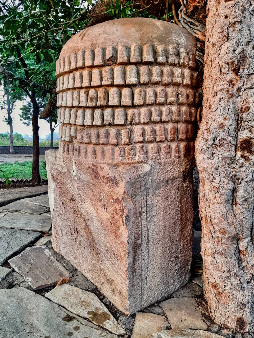 Yashodharman victory pillar at Sondani near Mandsaur in Madhya Pradesh