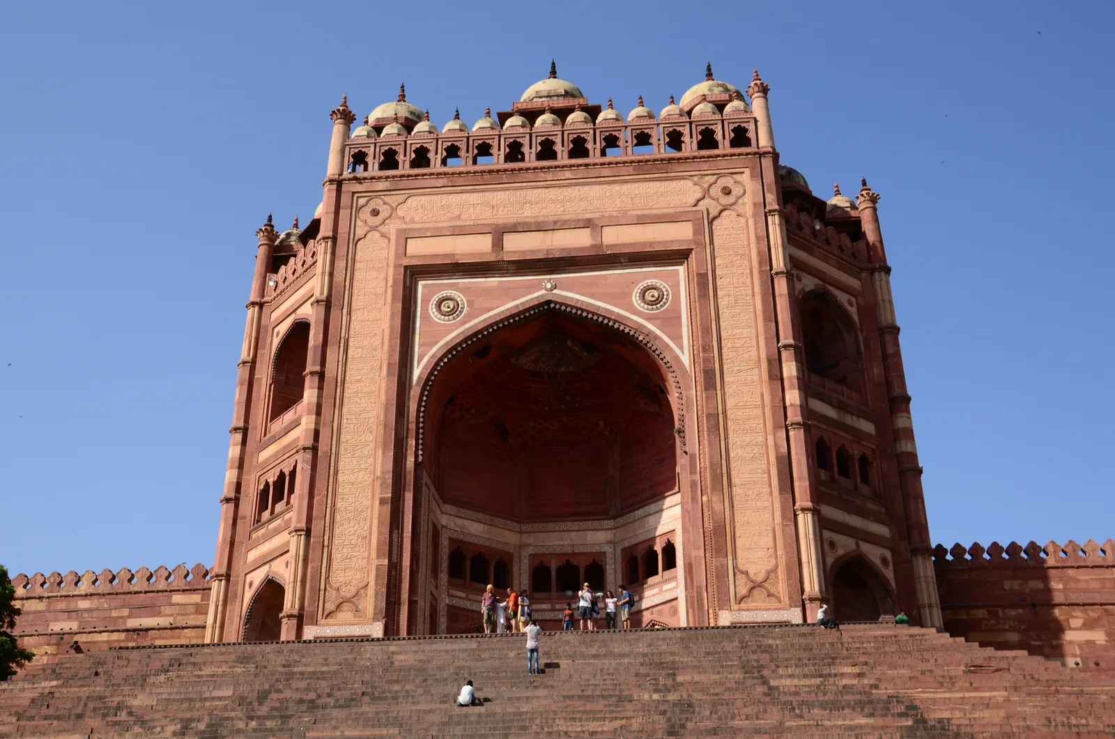 Buland Darwaza at Fatehpur Sikri, associated with Akbar's victory in Gujarat