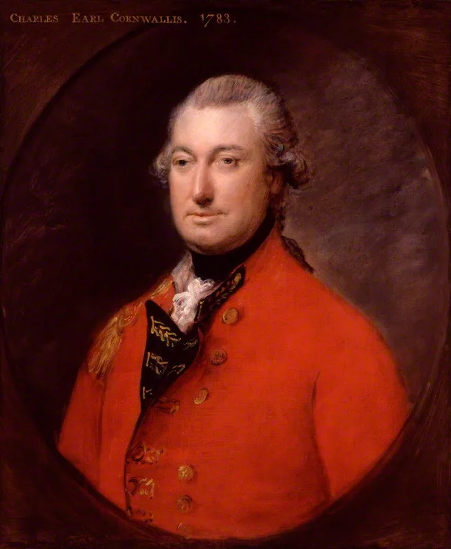 Portrait of Lord Cornwallis, Governor-General during the introduction of the Permanent Settlement