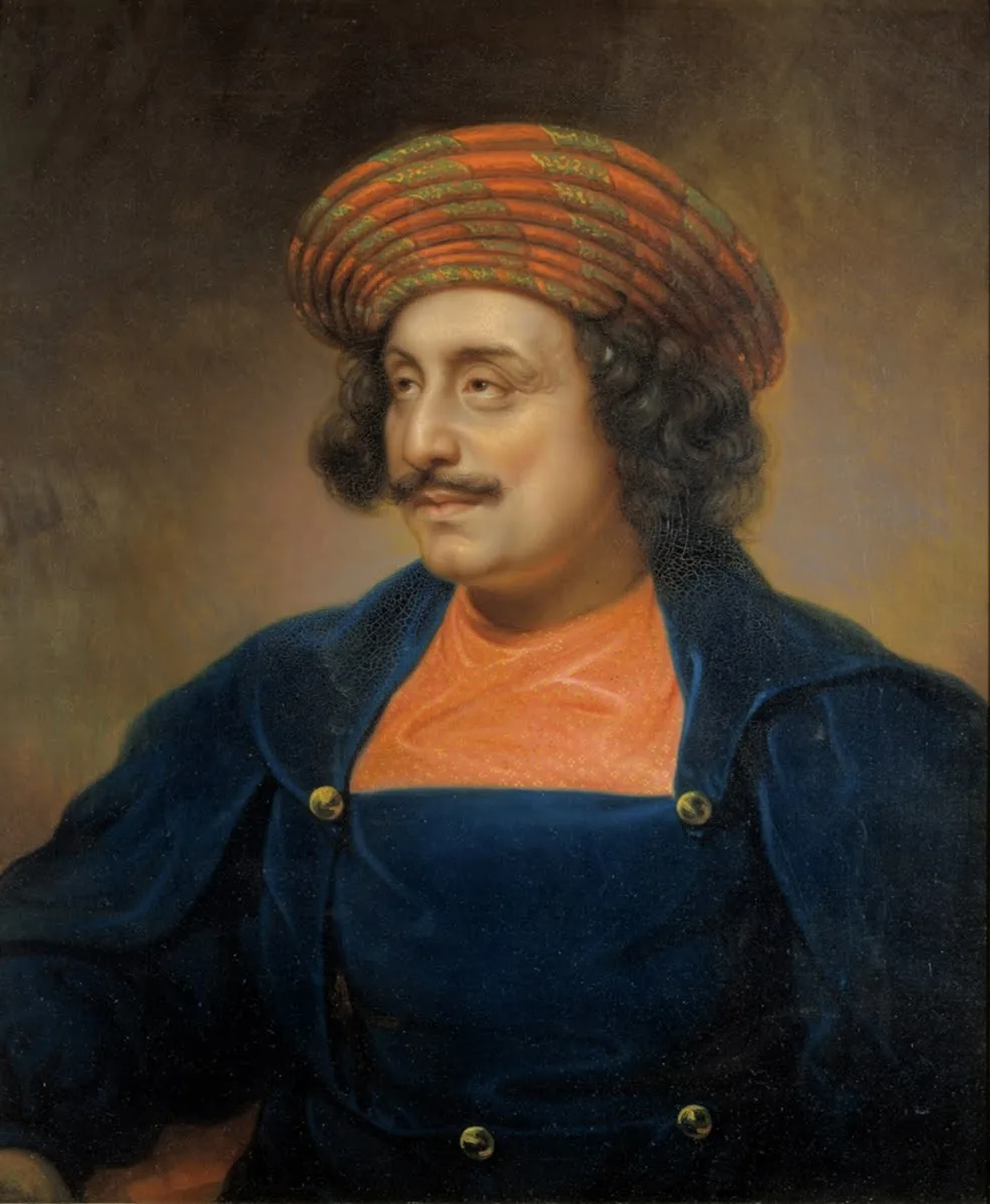 1833 portrait of Raja Ram Mohan Roy