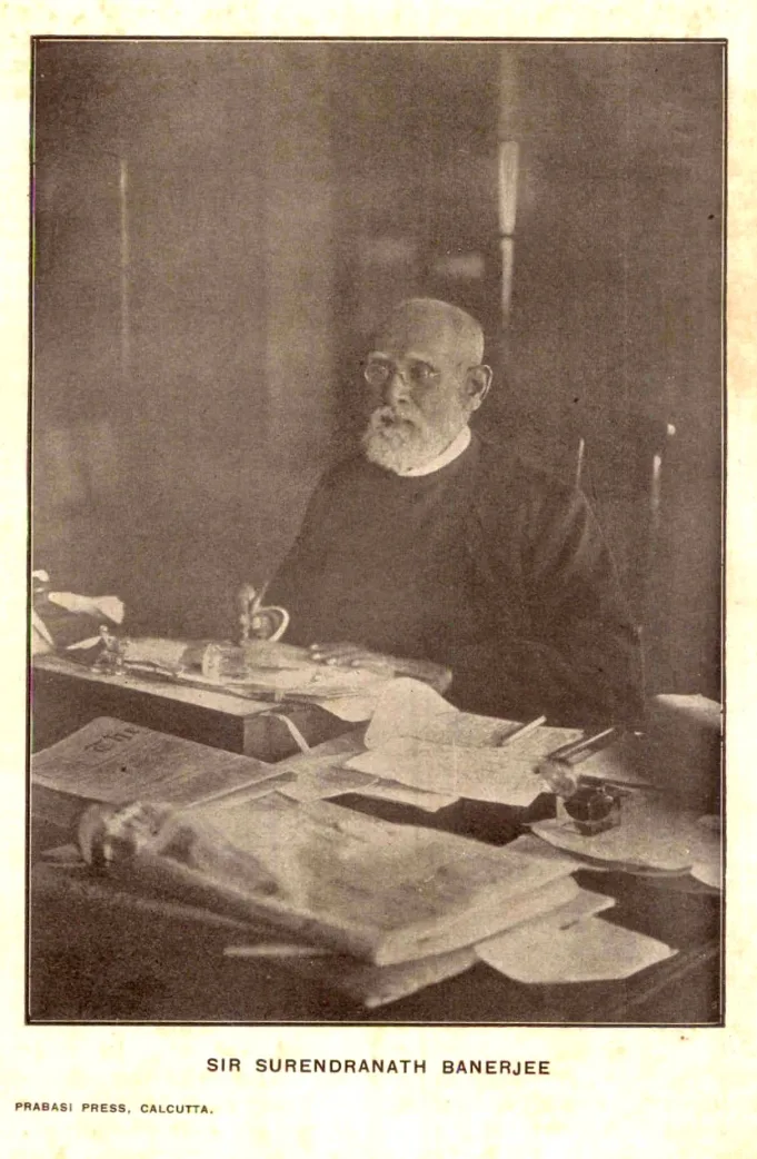 Portrait of Surendranath Banerjea
