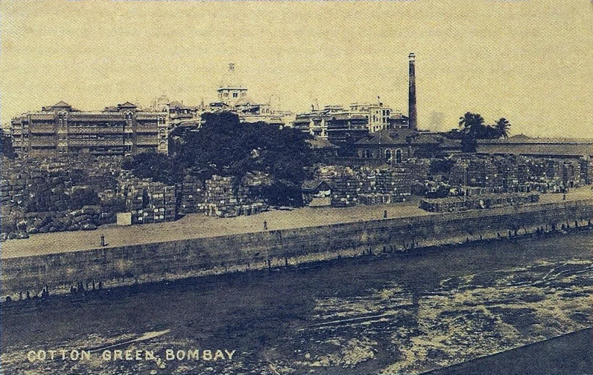 Early twentieth-century cotton mill in Bombay