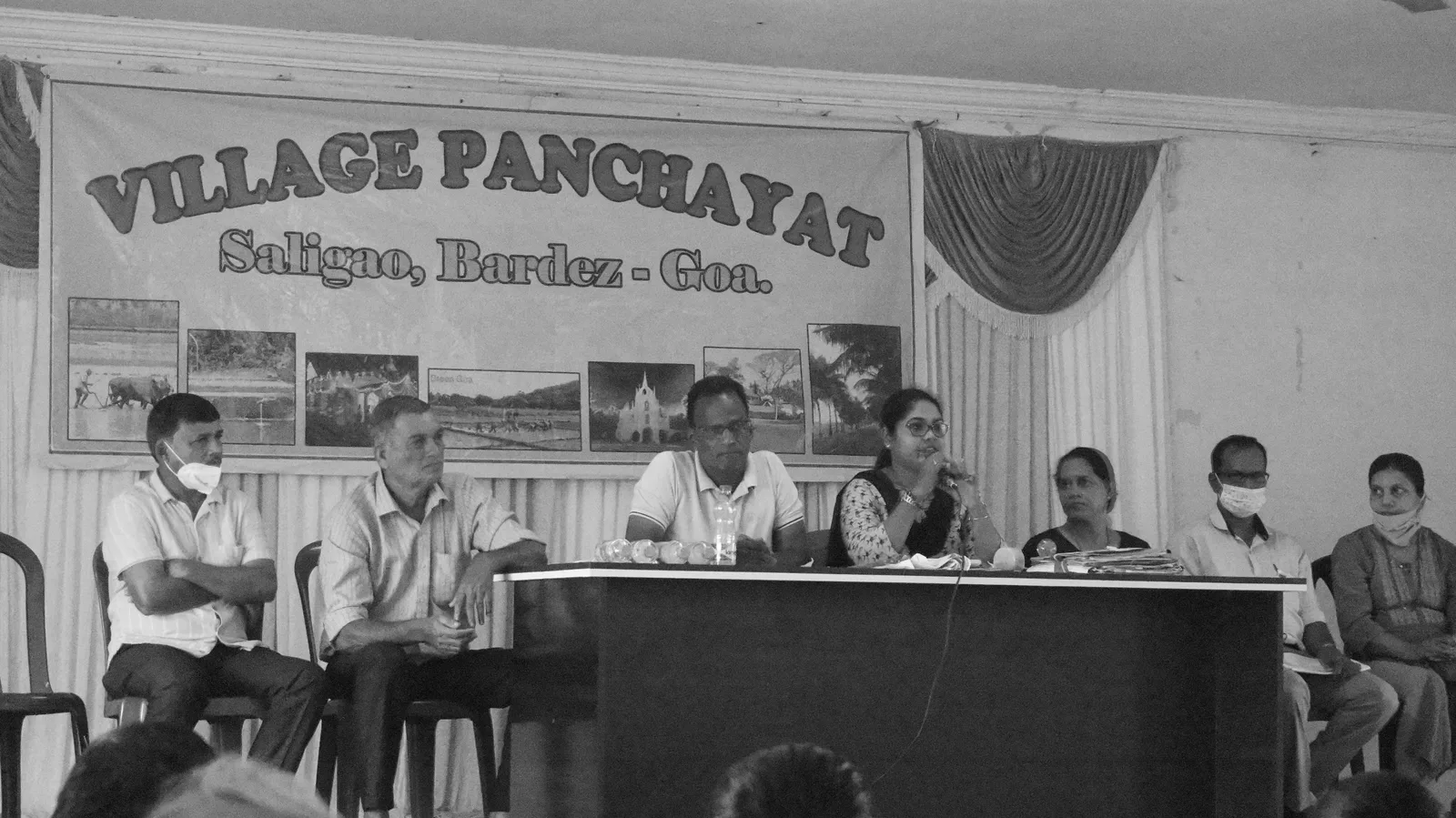 Village panchayat meeting in Goa