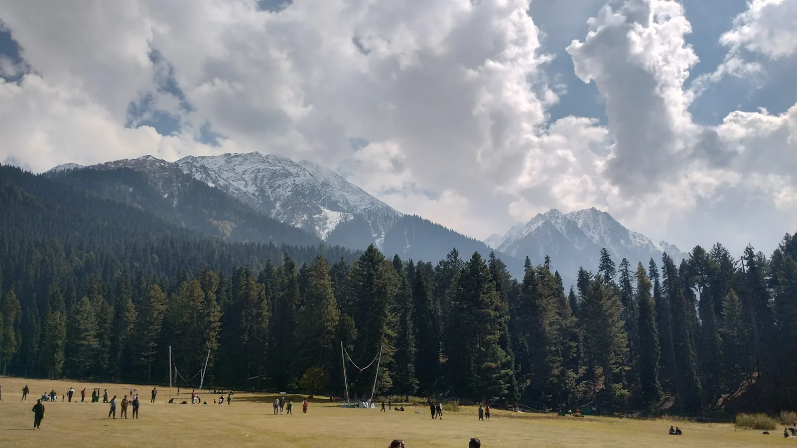 Baisaran Valley near Pahalgam in Jammu and Kashmir, photographed in October 2023