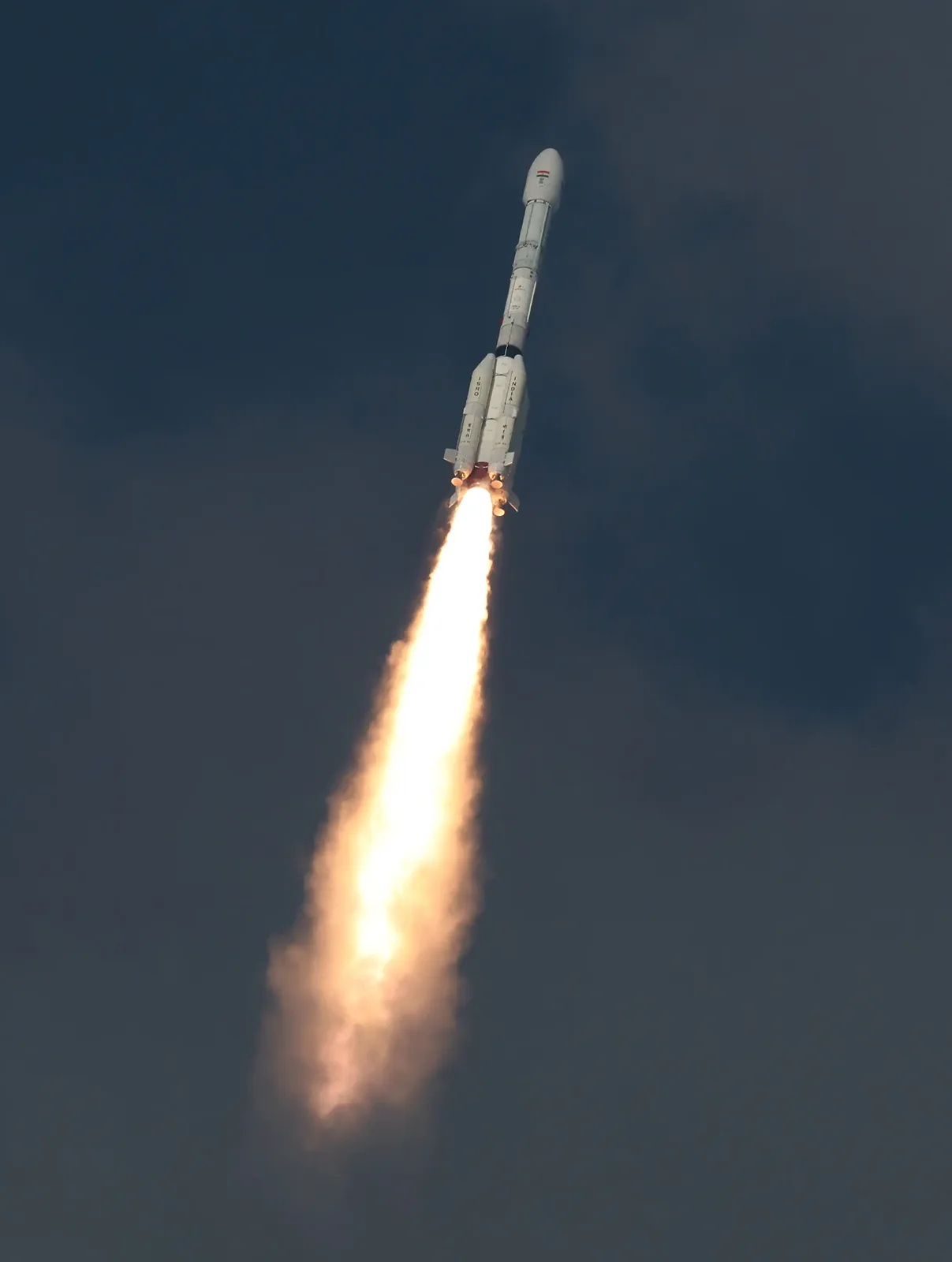 GSLV-F16 lifts off from Sriharikota carrying the NASA–ISRO NISAR satellite on 30 July 2025