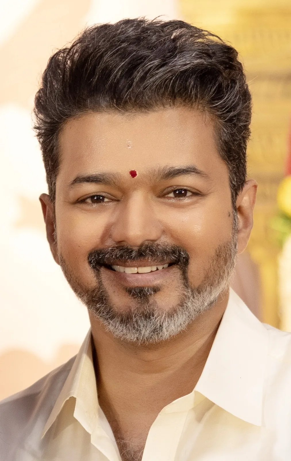 Portrait of C. Joseph Vijay, who became Chief Minister of Tamil Nadu in May 2026
