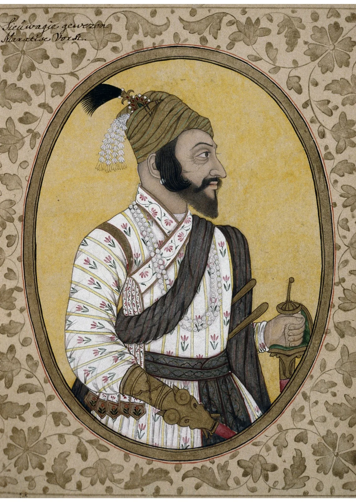 Birth of Shivaji was born at Shivneri Fort: Depiction of Shivaji associated with Birth of Shivaji was born at Shivneri Fort.