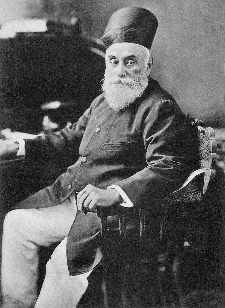 Birth of Jamsetji Tata was born: Depiction of Jamsetji Tata associated with Birth of Jamsetji Tata was born.