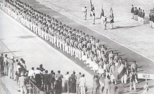 First Asian Games open in New Delhi: First Asian Games open in New Delhi — verified Wikimedia Commons asset.