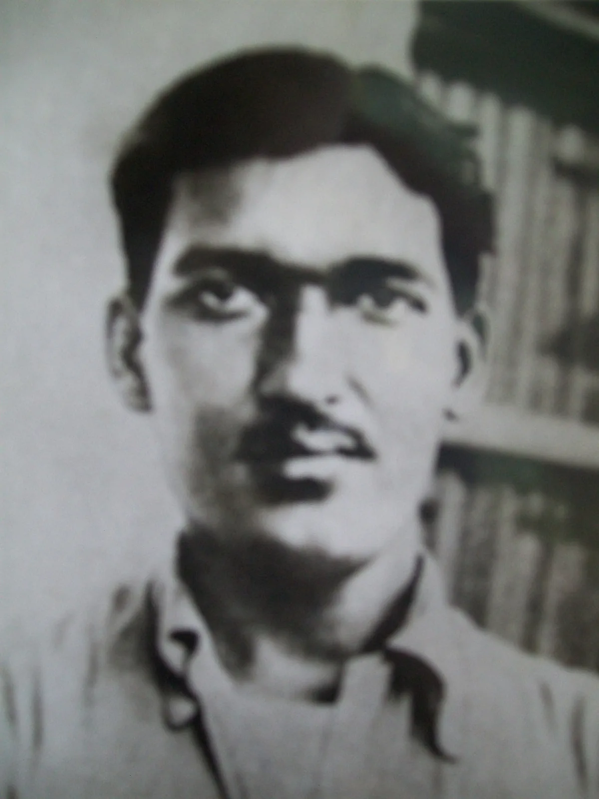 Birth of Ashfaqullah Khan was born: Historical portrait of Ashfaqulla Khan from around the 1920s; not a 1900 birth photograph.