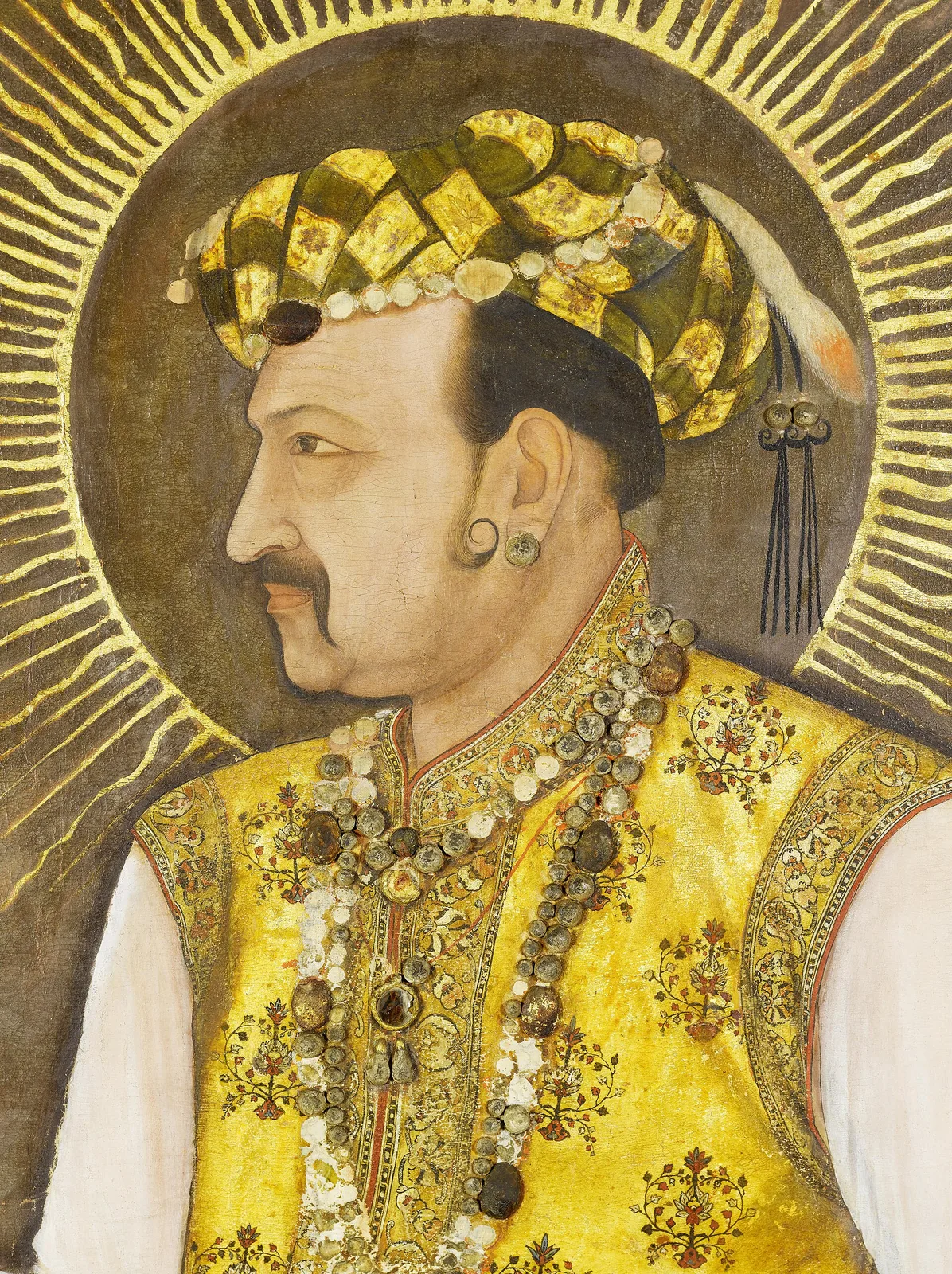 Death of Jahangir: Depiction of Jahangir associated with Death of Jahangir.
