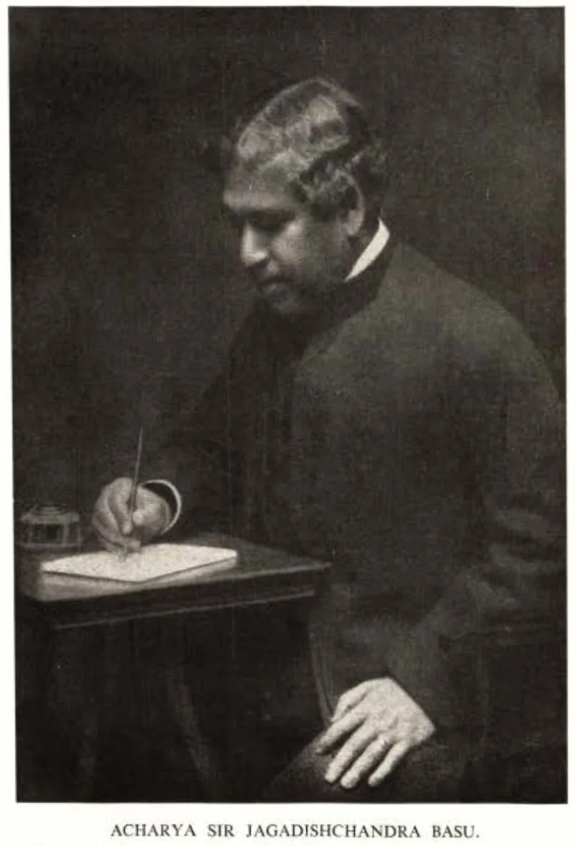 Death of Jagdish Chandra Bose: Pre-1923 portrait of Jagadish Chandra Bose, who died in 1937; does not show his death.