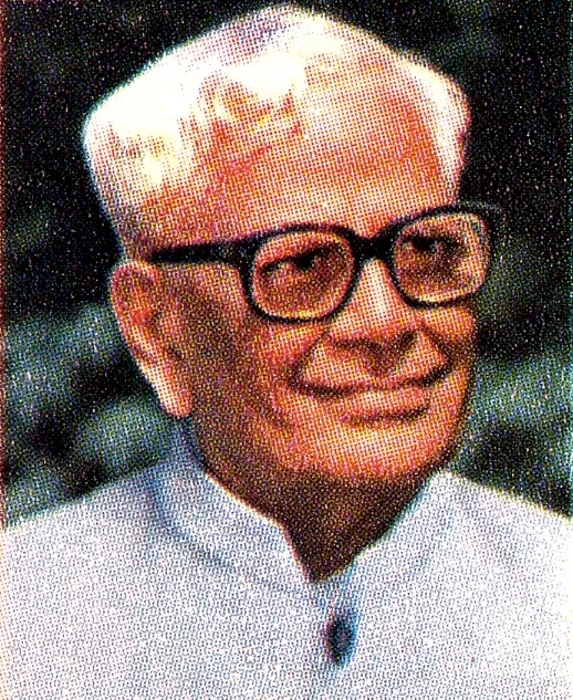 Birth of R. Venkataraman: A 2012 commemorative stamp depicting R. Venkataraman; not an image from his 1910 birth.