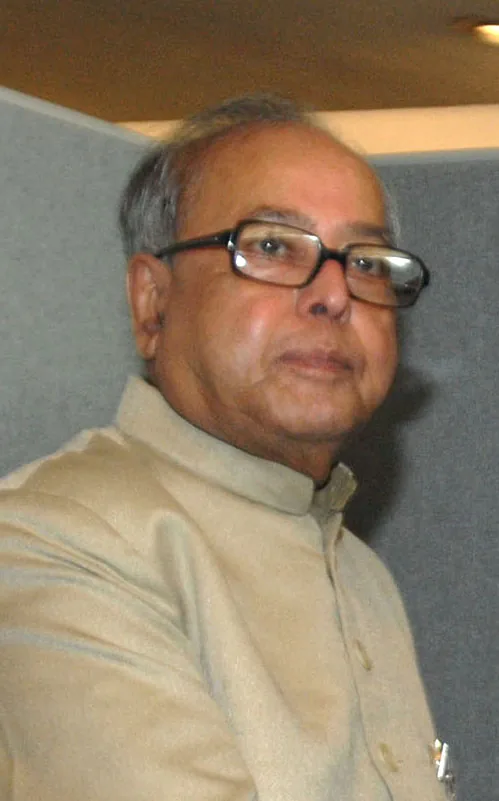 Birth of Pranab Mukherjee: Pranab Mukherjee photographed while serving as Indian foreign minister on 26 September 2007; not his 1935 birth.